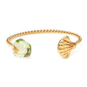 TORY BURCH • Twisted Shell Cuff Bracelet